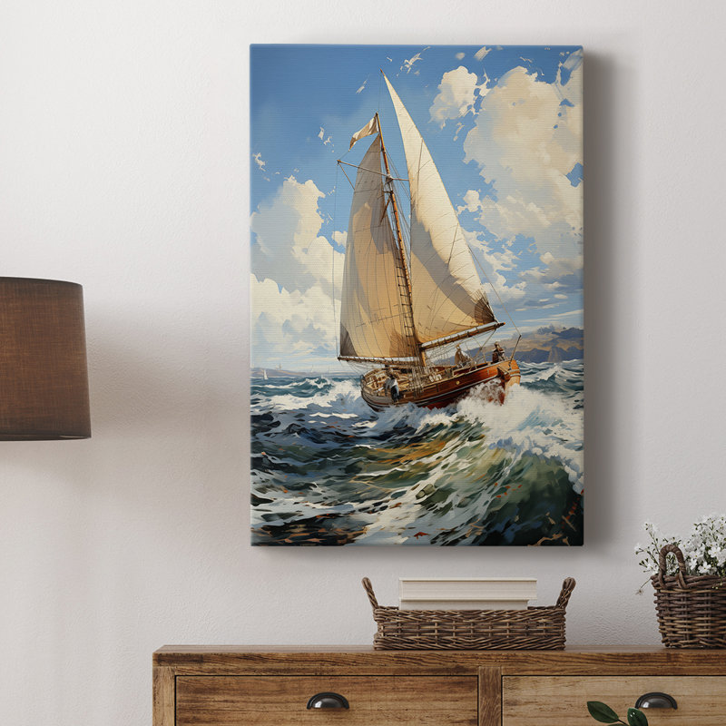 NAUTICAL Series CCDXLVI - Cavas de galerie sur mesure, H 27 po x l 18 po