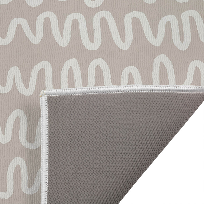 Paillasson Wiggle, L 21 po x L 34 po, Taupe