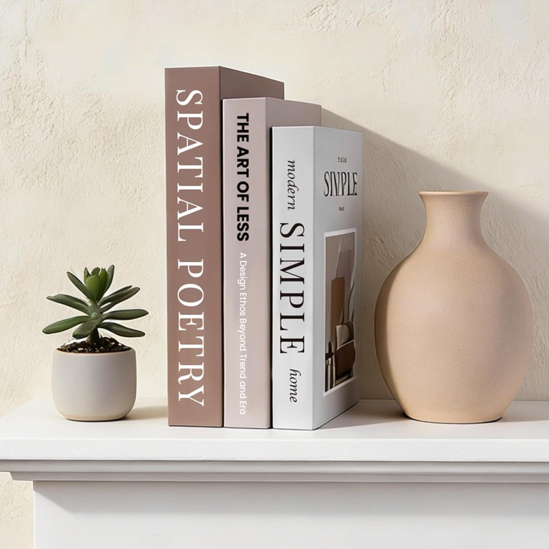 3 livres de décoration