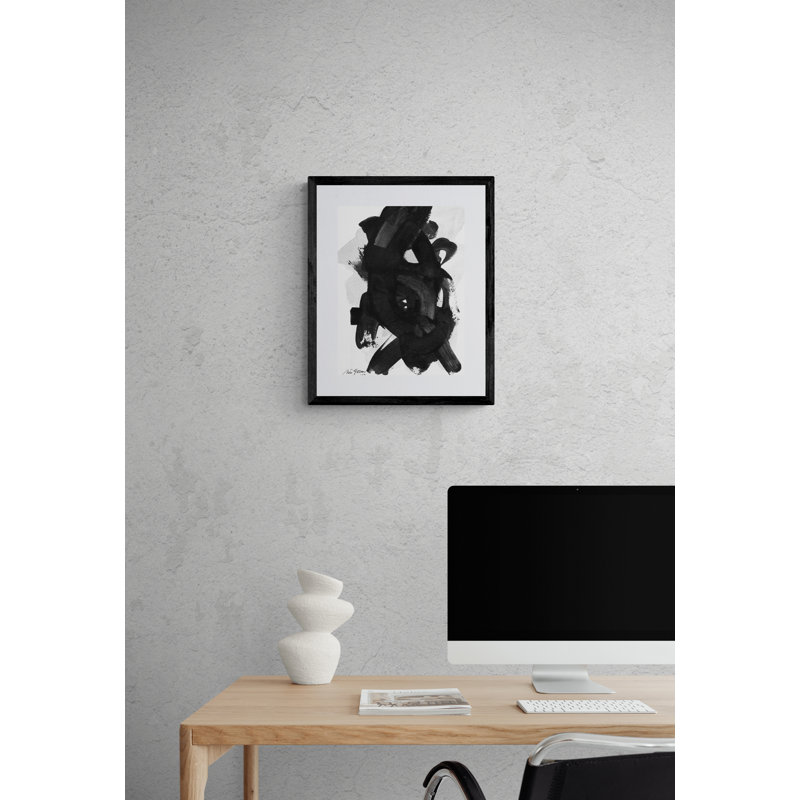 14,7,3 par Simona Gocan - peinture encadrée, H 21,25 po x l 17,25 po