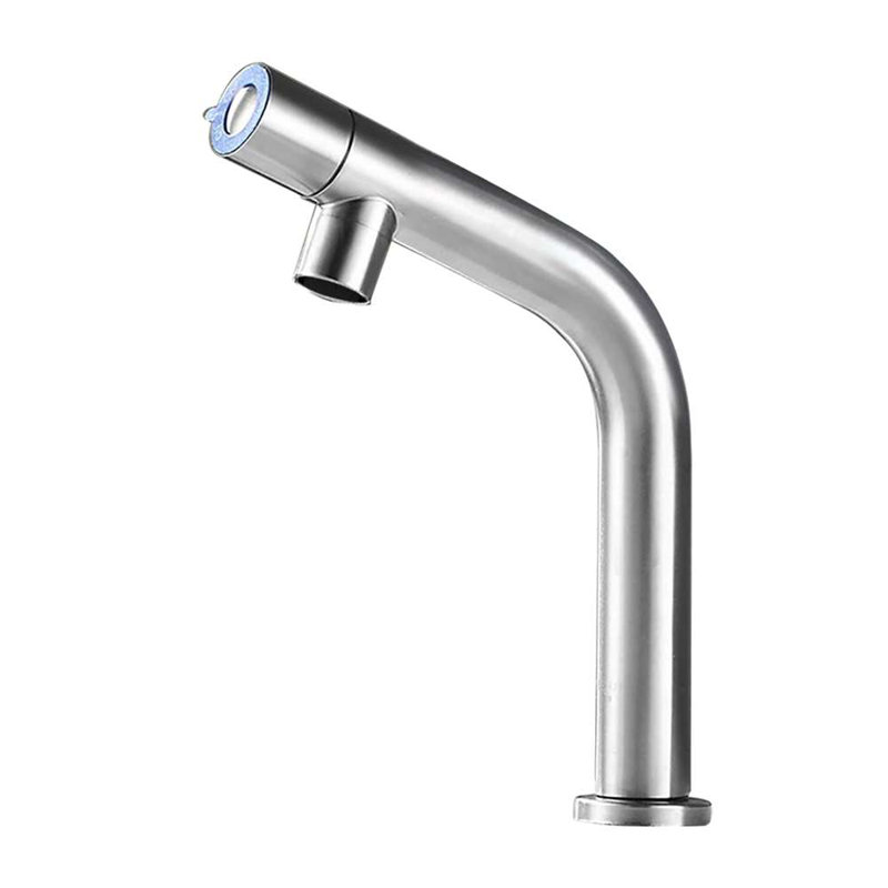 Robinet à capteur automatique commercial Marsala avec finition nickel brossé