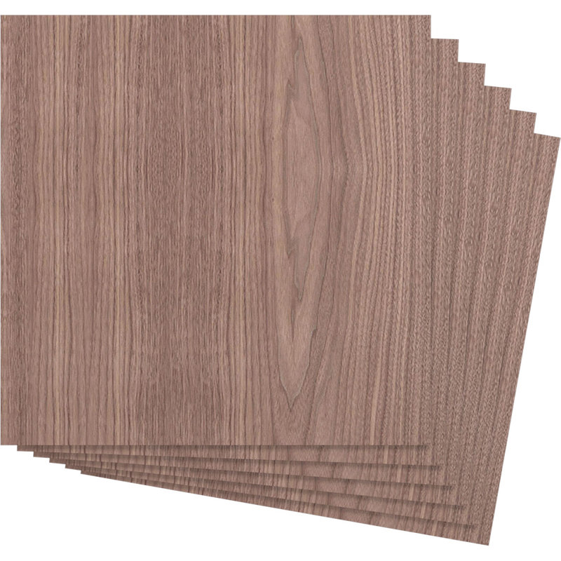 Planches en bois, Noyer, H 15,75 po x l 15,75 po x P 0,38 po