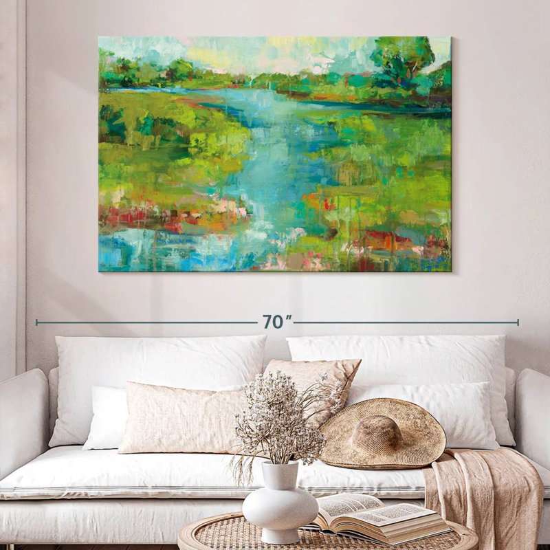 Avery Spring Marsh, 34" H x 51" W