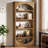 70.8-inch Tall Bookshelf, Farmhouse Style