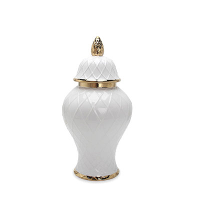 Guifarro Handmade Ceramic Ginger Jar