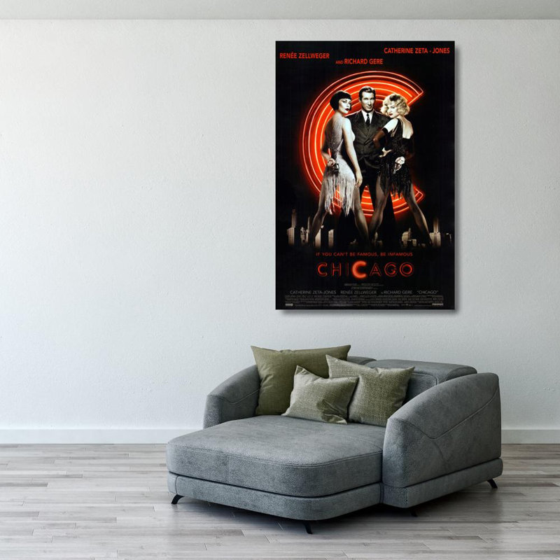 Chicago, 40" H x 27" W