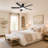 52 in Ceiling Fan with Lights and Remote for Bedroom, Living Room and Patio-1145072188-1145072185
