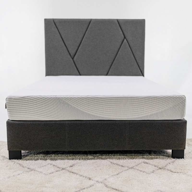 Matelas simple à 3 couches avec mousse de cuivre rafraîchissante pour un confort de sommeil optimal Une nuit réparatrice et confortable