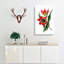 Red & Black Tulip Flowers - Wall Art-89191472-89191475