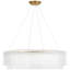 Maderno 8 - Light Metal LED Chandelier by Ian K. Fowler