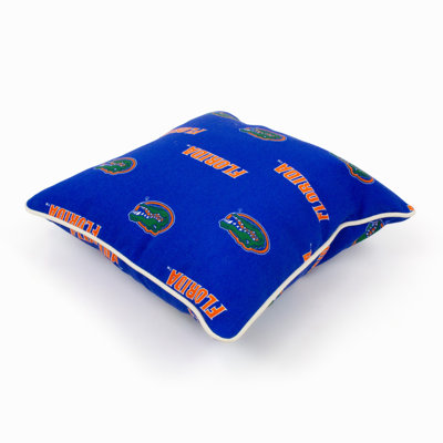 Kentucky Wildcats housse de coussin carrée/insert, Florida Gators