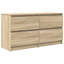 TV Cabinet 100X35x54 Cm Engineered Wood-1423335387
