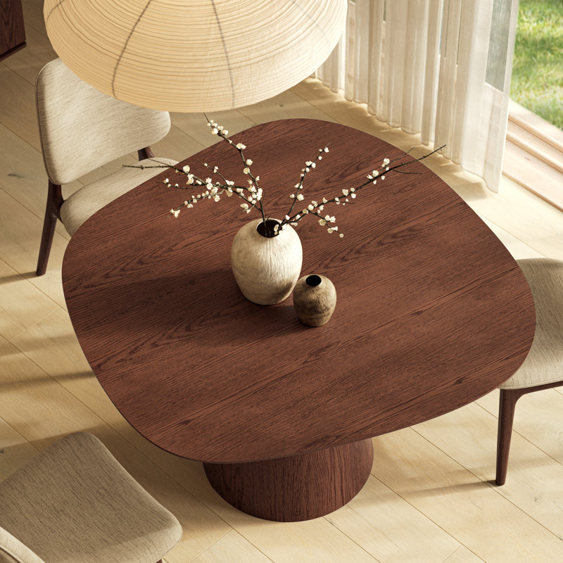 Ena Dining Table, Nogal