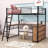 Adin Metal Loft Bed with Built-in-Desk and Shelves by SATING-2058028082-2037895314
