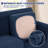 3 Piece Stretch Jacquard Couch Cover, Sofa Slipcover for 2 Cushion Couch, Machine Washable Furniture Protector(Loveseat, Navy)