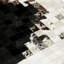 Tapis patchwork crème et noir-1675562441