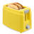 2 Slice Stainless Steel Toaster, LCD Display, Touch Button, 1.13" Wide Slot-106586435