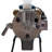 Electric Grain Mill Grinder Corn Wheat Feed Flour Cereal Grinding Machine 2200W