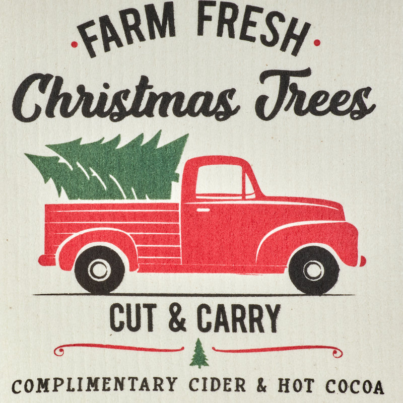 Torchon de Noël Truck