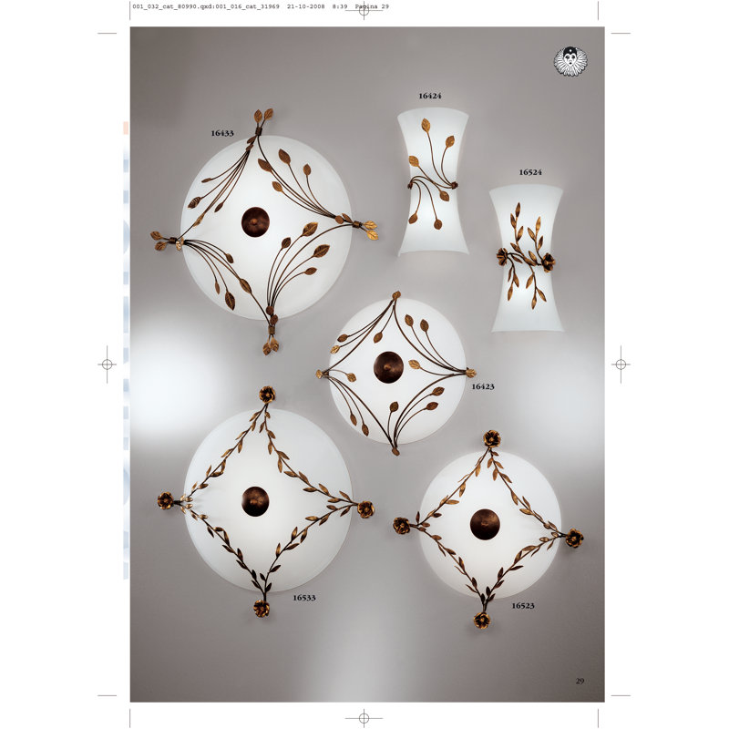 Kiersten Iron Flush Mounted Sconce
