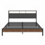 Table de chevet avec lit doux-1131998474