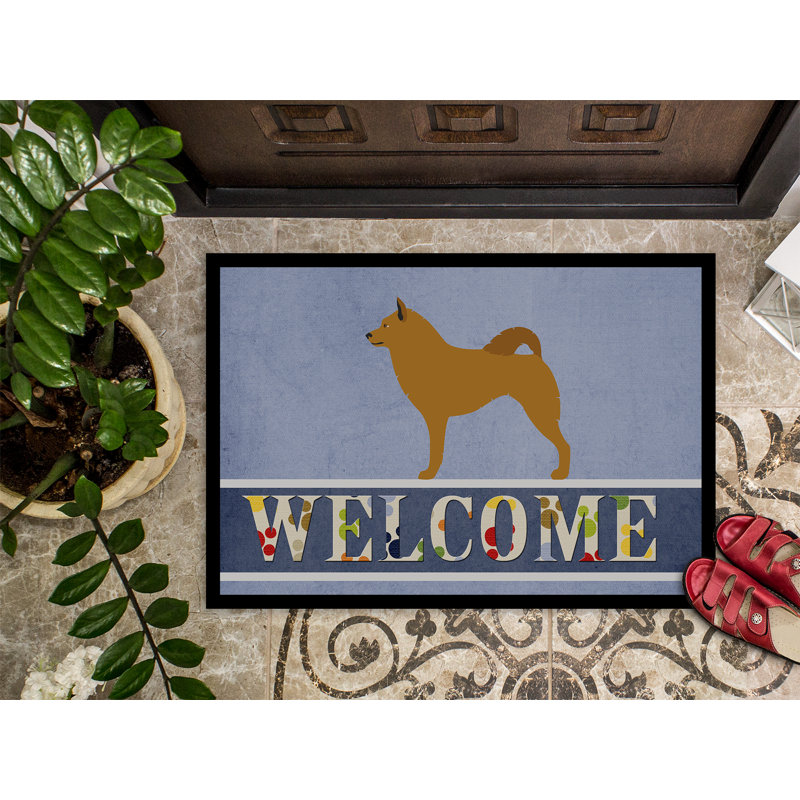 Non-Slip Outdoor Doormat, Rectangle 18" x 27"