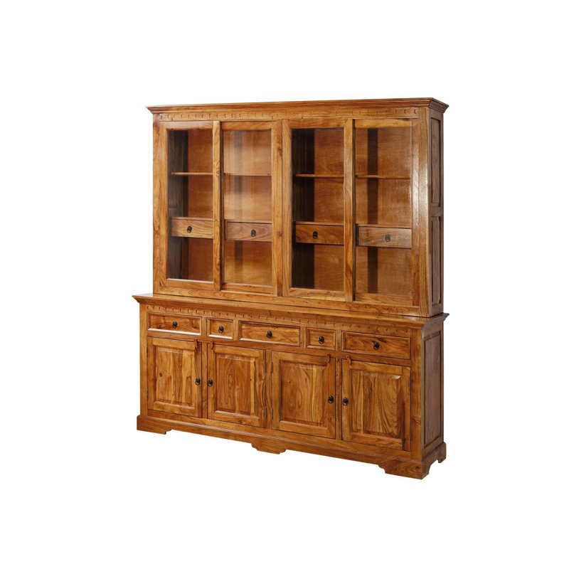 Oxford Display Cabinet, Honey