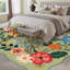 Tapis vert cerise lavable à la machine-109922985