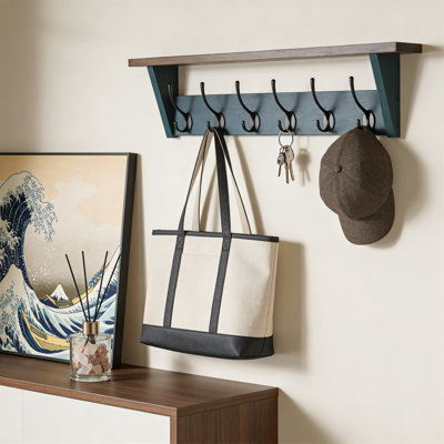 Wall Organizer with Key Hooks