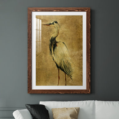 Gold Crane at Dusk II - impression