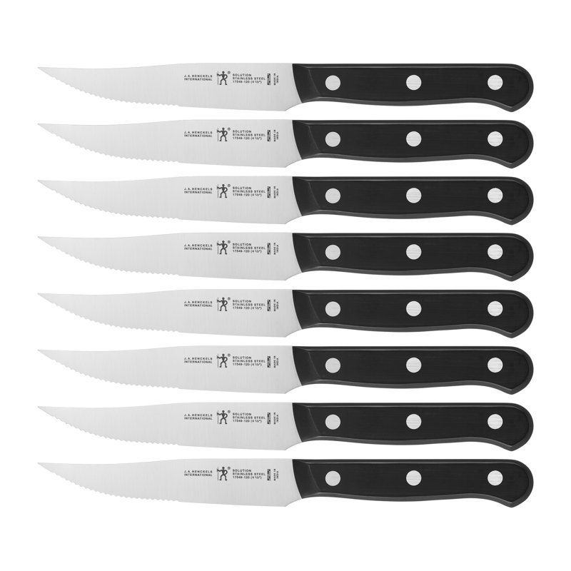 HENCKELS Solution Steak Knife Black, Stainless Steel