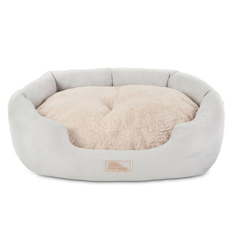 Lit pour tout-petits confortable et confortable CownleTown, L 19,69 po x P 21,65 po x H 6,69 po, Gris