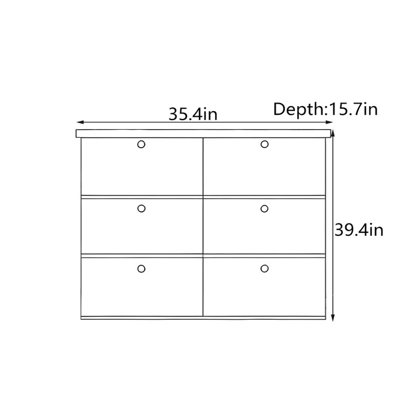 Armoire d'entrée en bois massif de style chinois, H 39,4 po x l 35,4 po x P 15,7 po, Noir
