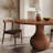 4 - Person Round Solid Wood Dining Set-37892315