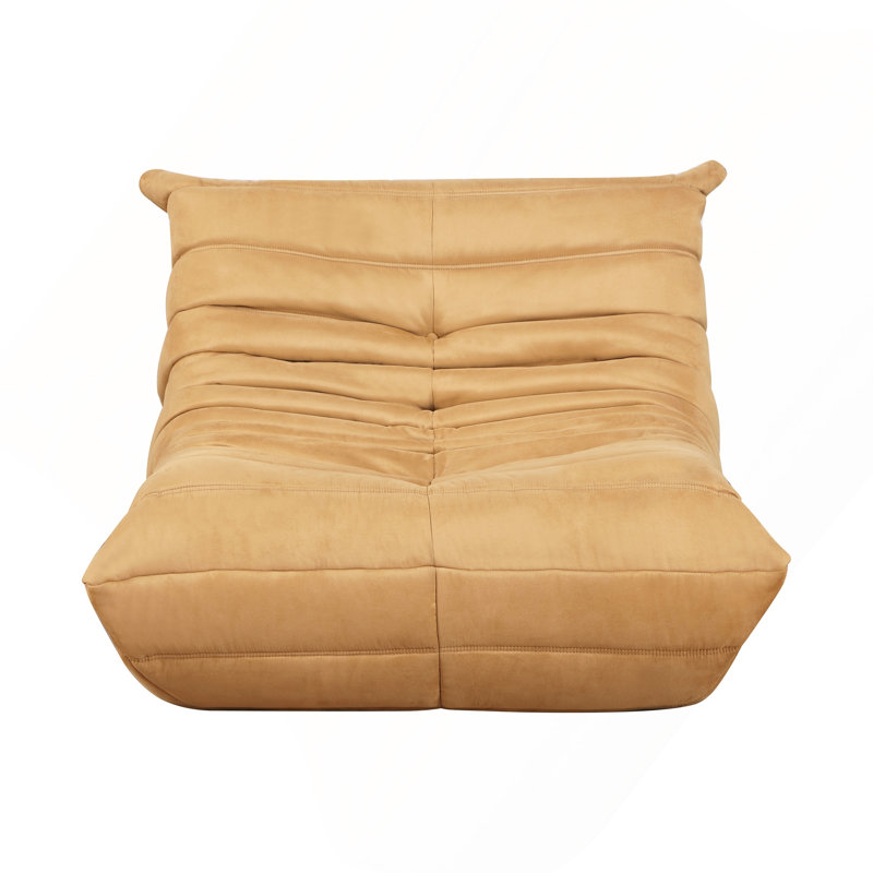 Chaise d'appoint luxueuse luxueuse 1 pièce, Jaune