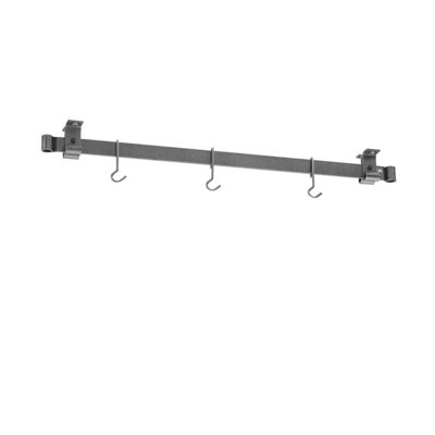 Handcrafted Low Ceiling Bar Hammered Steel