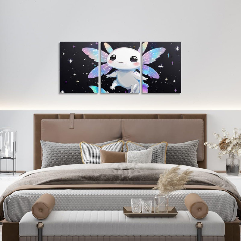 3 Piece Wrapped Canvas Wall Art