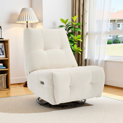 32.3" W Swivel Glider Recliner