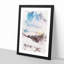 The Cloudy Mountains - Picture Frame Graphic Art-56924724-56924726