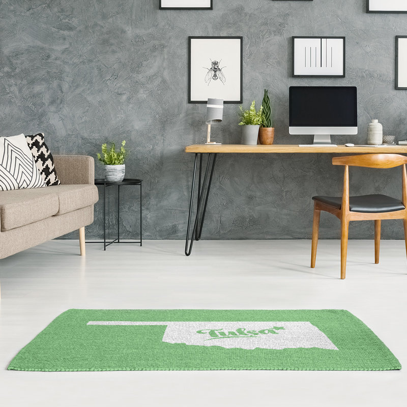 Tapis de zone verte oklahoma Tulsa, Rectangle 2 pi x 3 pi