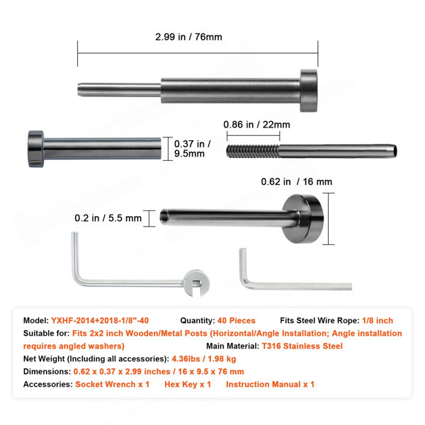 Dimensions du produit