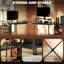 Rascoe L-Shaped Metal Base Computer Desk-1756414914
