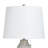 Donald Table Lamp - Grey - White Shade-588866763