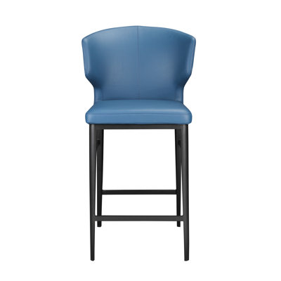 Delaney Upholstered Stool with Metal Frame