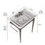 Console de lavabo 28 po avec meuble-lavabo mural en céramique-70335105-70335135