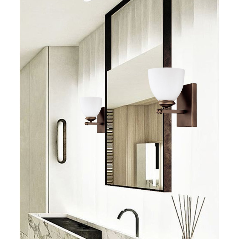 Farrell Armed Sconce, Burnished Bronze