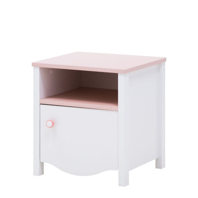 Wren 45cm W Manufactured Wood Bedside Table
