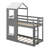Bunk Bed With Roof, Window, Guardrail, Ladder-357218317
