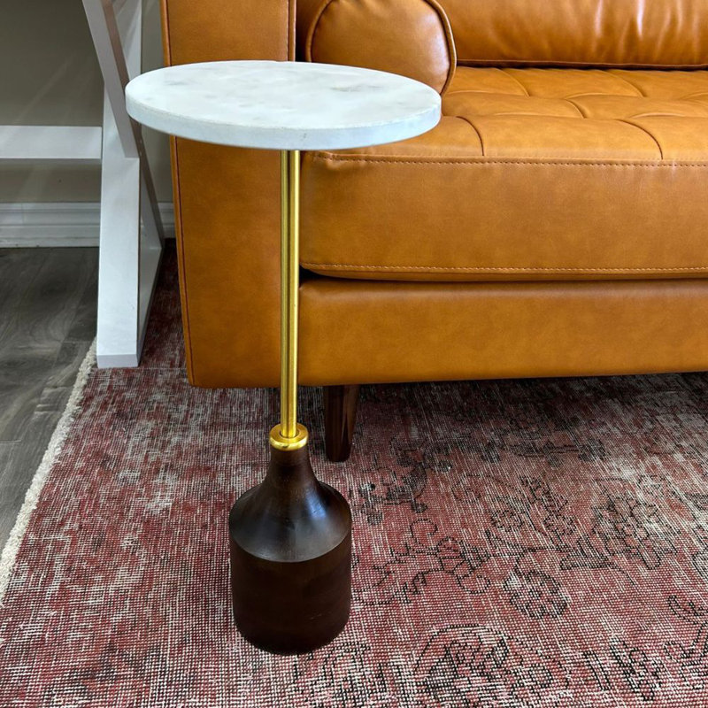 Table d'appoint Marbella, Noyer