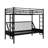 Full-Size On Twin Metal Multi-Functional Bunk Bed